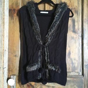 Maurices Hooded Knit Cardigan
